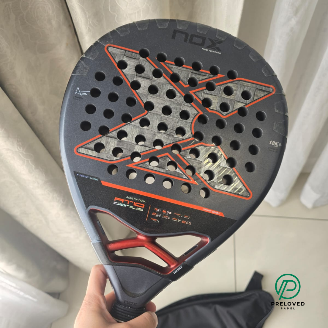 NOX AT10 Genius 18K Alum Padel Racket