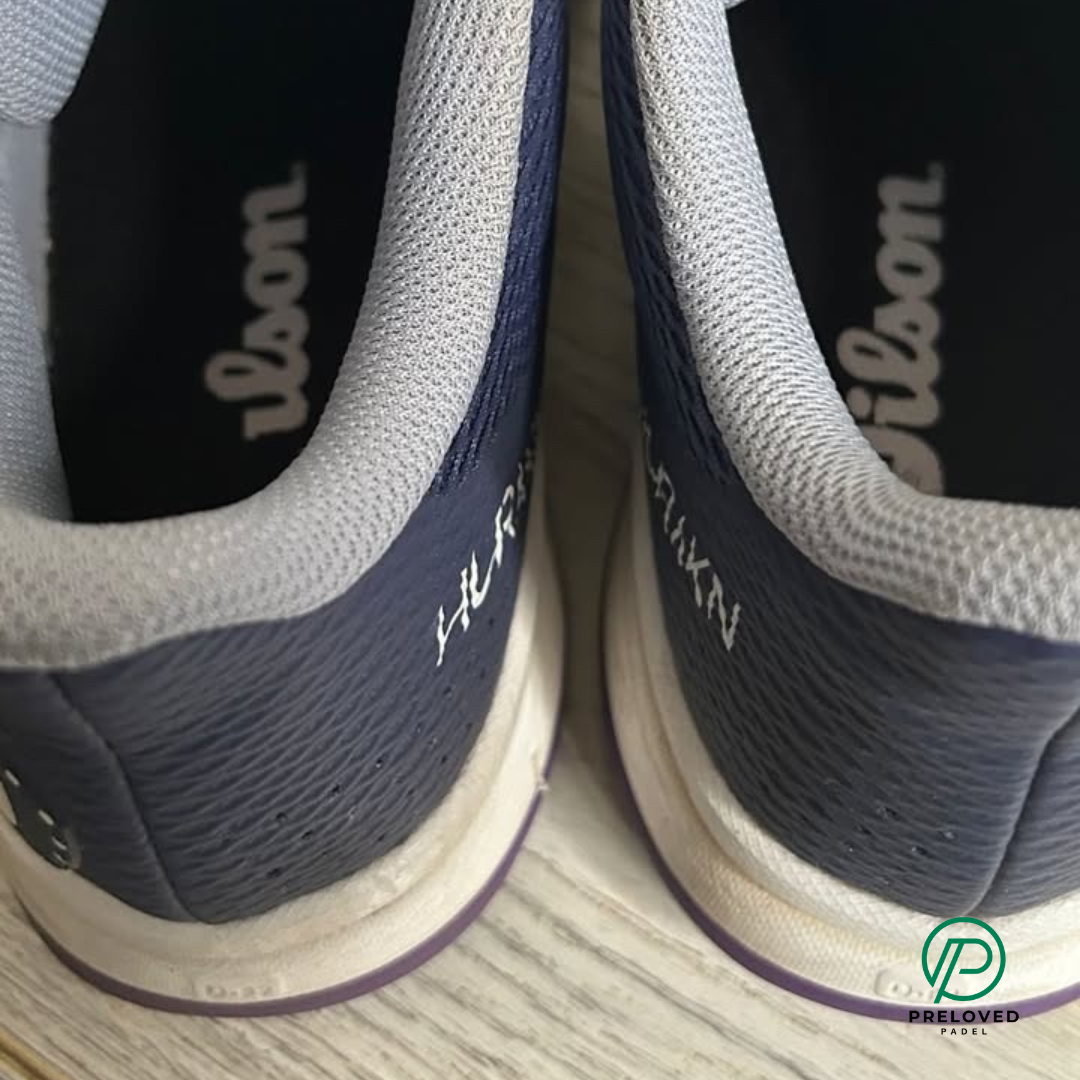 WILSON LADIES HURAKN TEAM DEEP COBALT BLUE / WHITE PADEL SHOES
