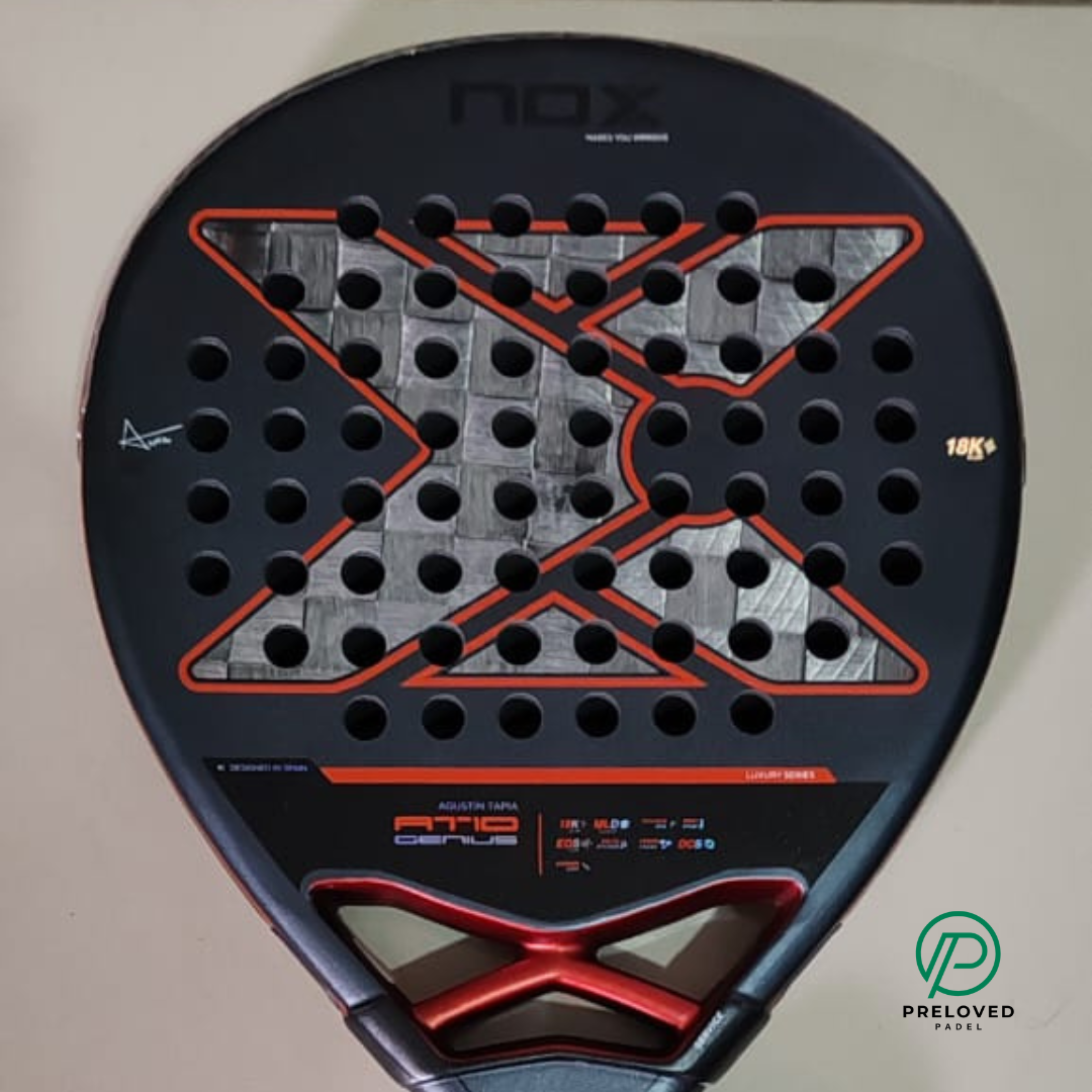 NOX AT10 Genius 18K Alum Padel Racket