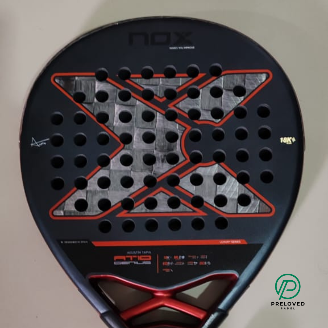 NOX AT10 Genius 18K Alum Padel Racket
