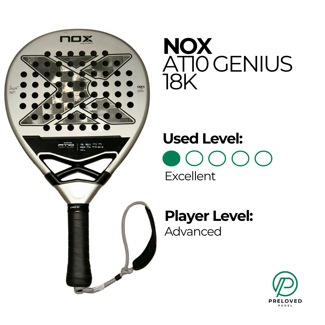 NOX AT10 Genius 18K Padel Racket