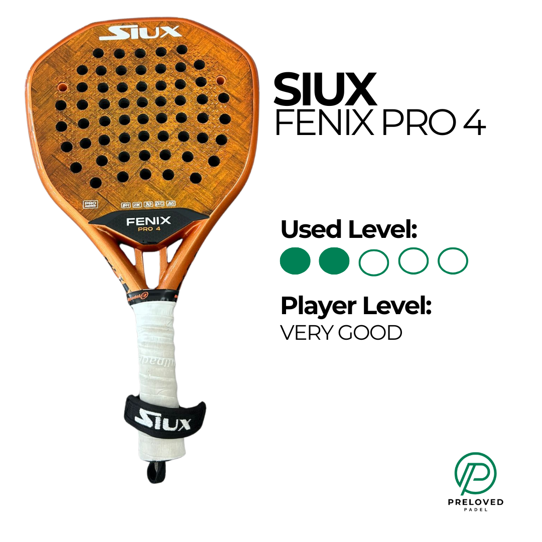 Siux Fenix Pro 4 Padel Racket